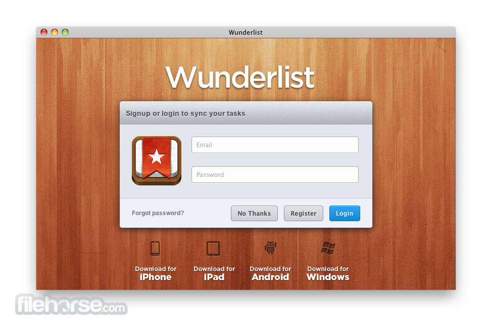 Wunderlist For Mac